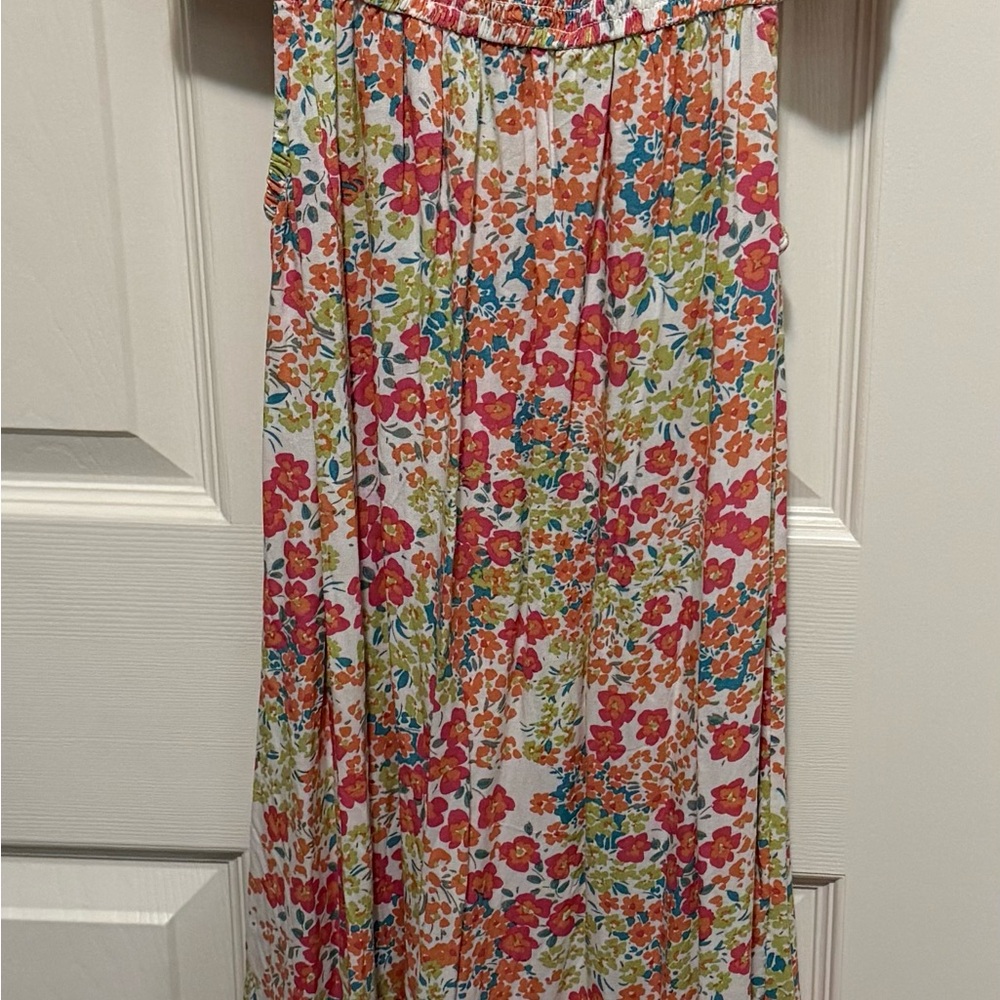 Roxy Multicolor Floral A-Line Skirt